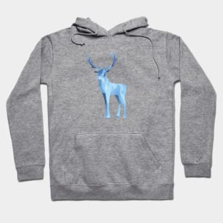 Ice Blue Reindeer Hoodie